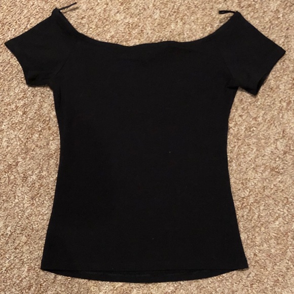 NWOT Express Off Shoulder Keyhole Top - Picture 6 of 6